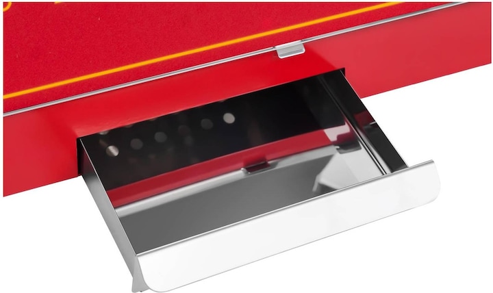 Produktbild Royal Catering Retro Popcornmaschine Profi Popcornmaker Popcornautomat 1500W 5kg/h mit Wagen