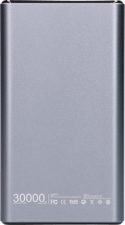Actual product image Extralink EPB-127 30000mAh Srebrny | Powerbank | Power bank, 65W PD, USB-C (30000 mAh, 65 W, 111 Wh)
