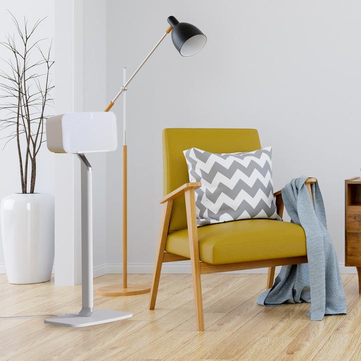 Produktbild Flexson PIED PREMIUM FIVE - BlancPied Sonos FIVE (1 Stk., Ständer)