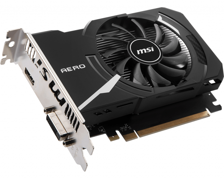 Actual product image MSI GeForce GT 1030 AERO ITX 2GD4 OC (2 GB)