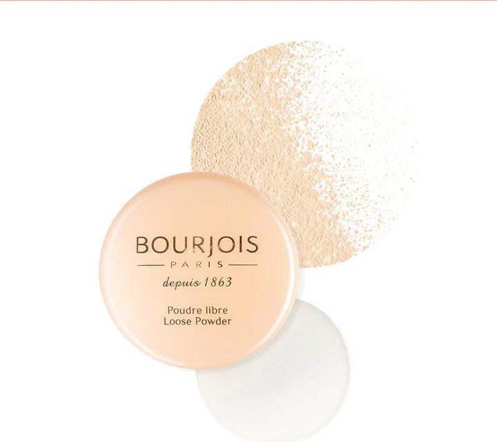 Actual product image Bourjois loose powder (01 peach)
