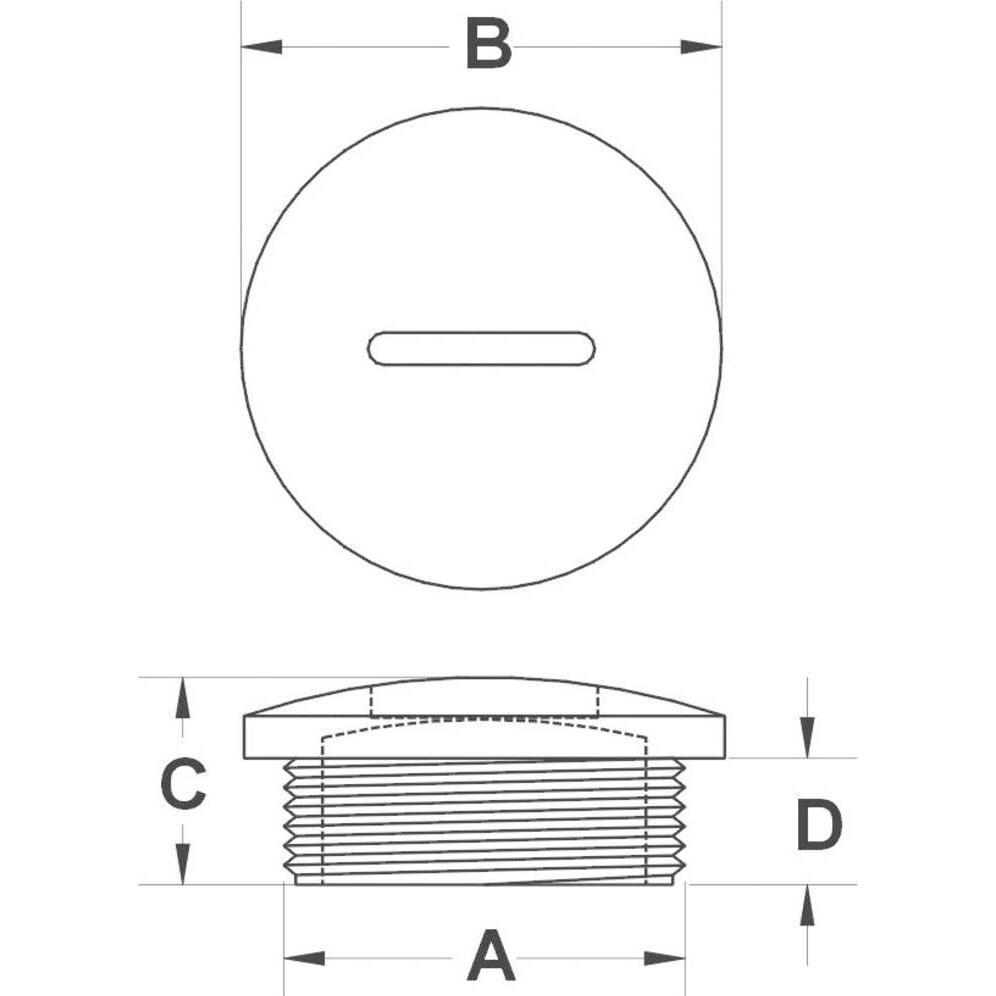 Thumbnail - Tru Components, Zubehör Elektroinstallation, TC-10820740 TC-MSPR12203 Verschlussschraube M12 Polyamid Schw