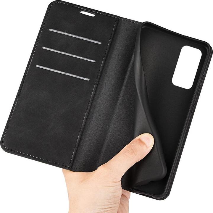 Actual product image Cover-Discount Galaxy M13 - Stand Flip Case Cover black (Samsung Galaxy M13)