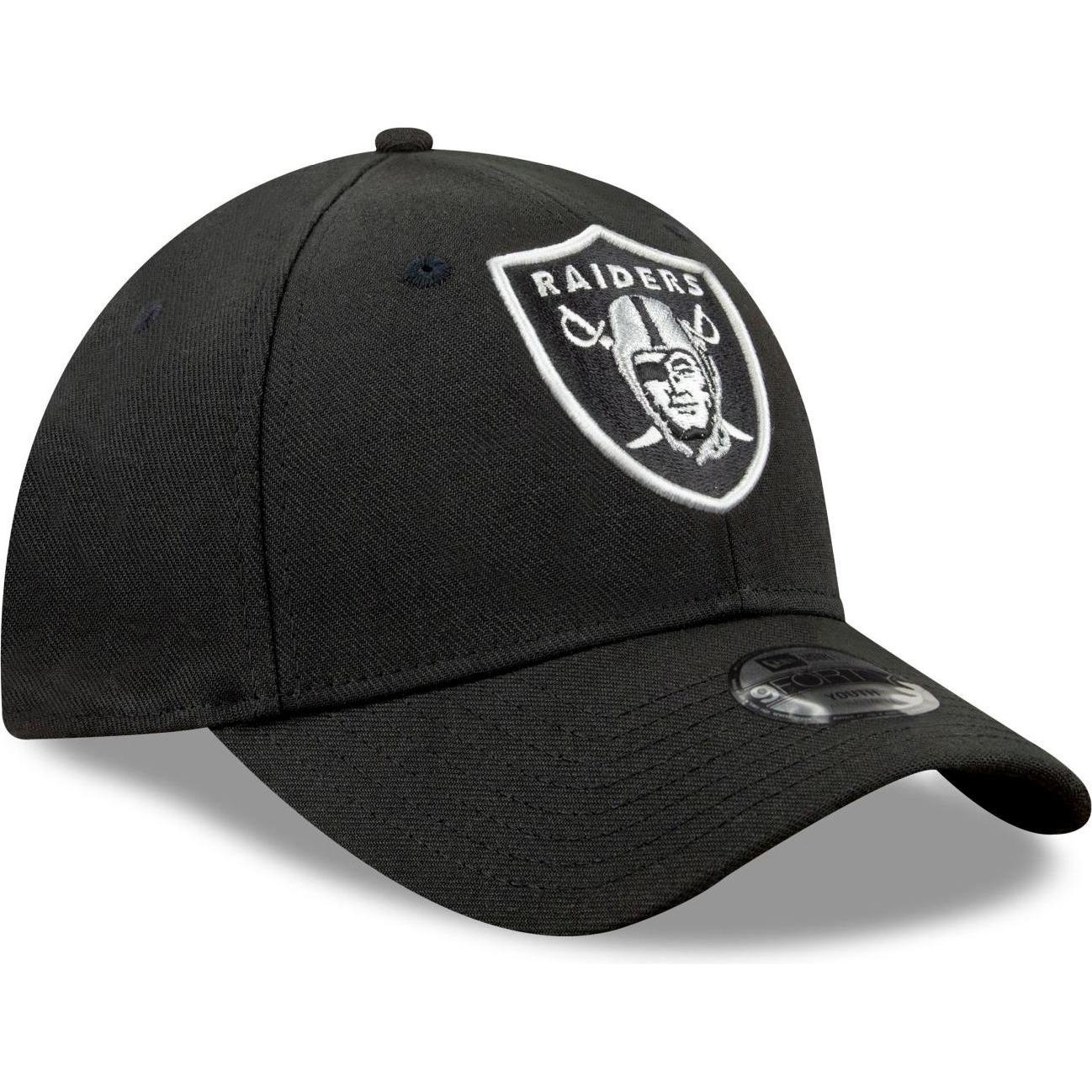 New Era, Jungen, Cap, 9Forty Kinder Youth Cap - League Las Vegas Raiders, Schwarz, (55, 56, 54 C)