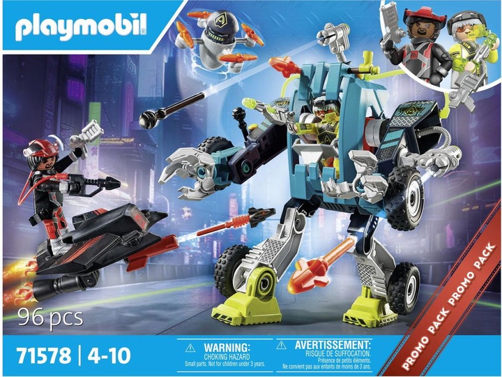 Image du produit Playmobil 71578 Playm. Robot vs. Planeur 71578 (71578)