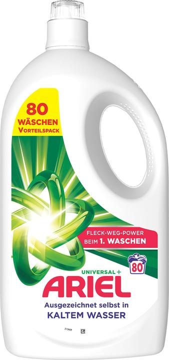 Image du produit Ariel Universal+ (80 Cycles de lavage, Lessive liquide)