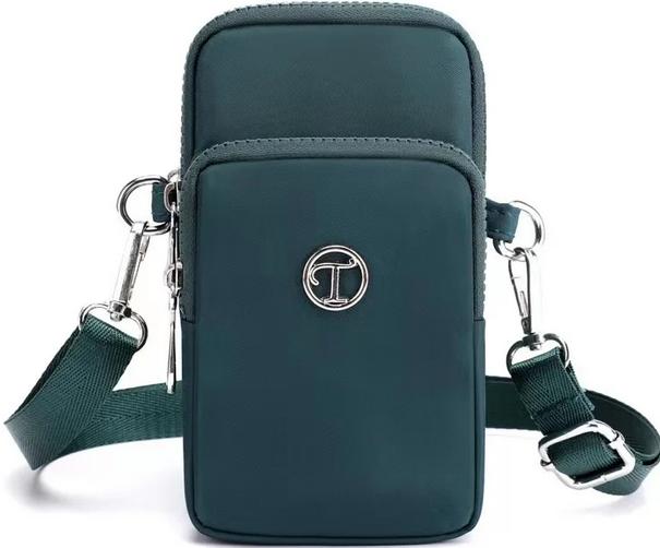 Actual product image PhoneLook Ultralight mini shoulder bag 3 pockets with zip and detachable strap
