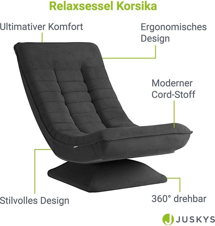 Produktbild Juskys Korsika