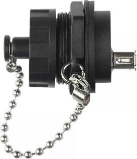 Produktbild Good Connections Alcasa IC04-U205. Stecker: USB A, Produktfarbe: Schwarz, Steckerverbindergeschlecht: Weiblich (USB-A)