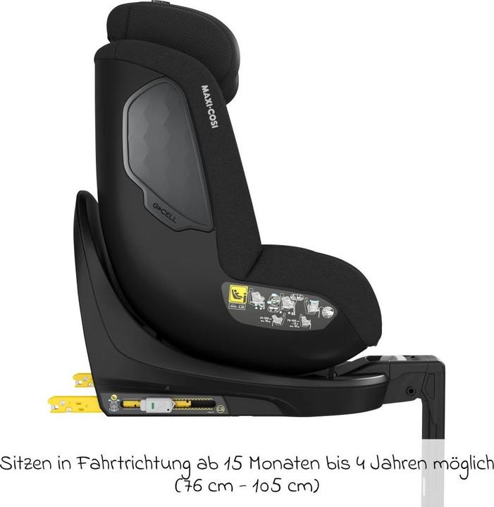 Actual product image Maxi-Cosi Mica Eco | MC MICA ECO I-SIZE AUTHENTIC BLACK (Reboarder, ECE R129/i-Size Standard)