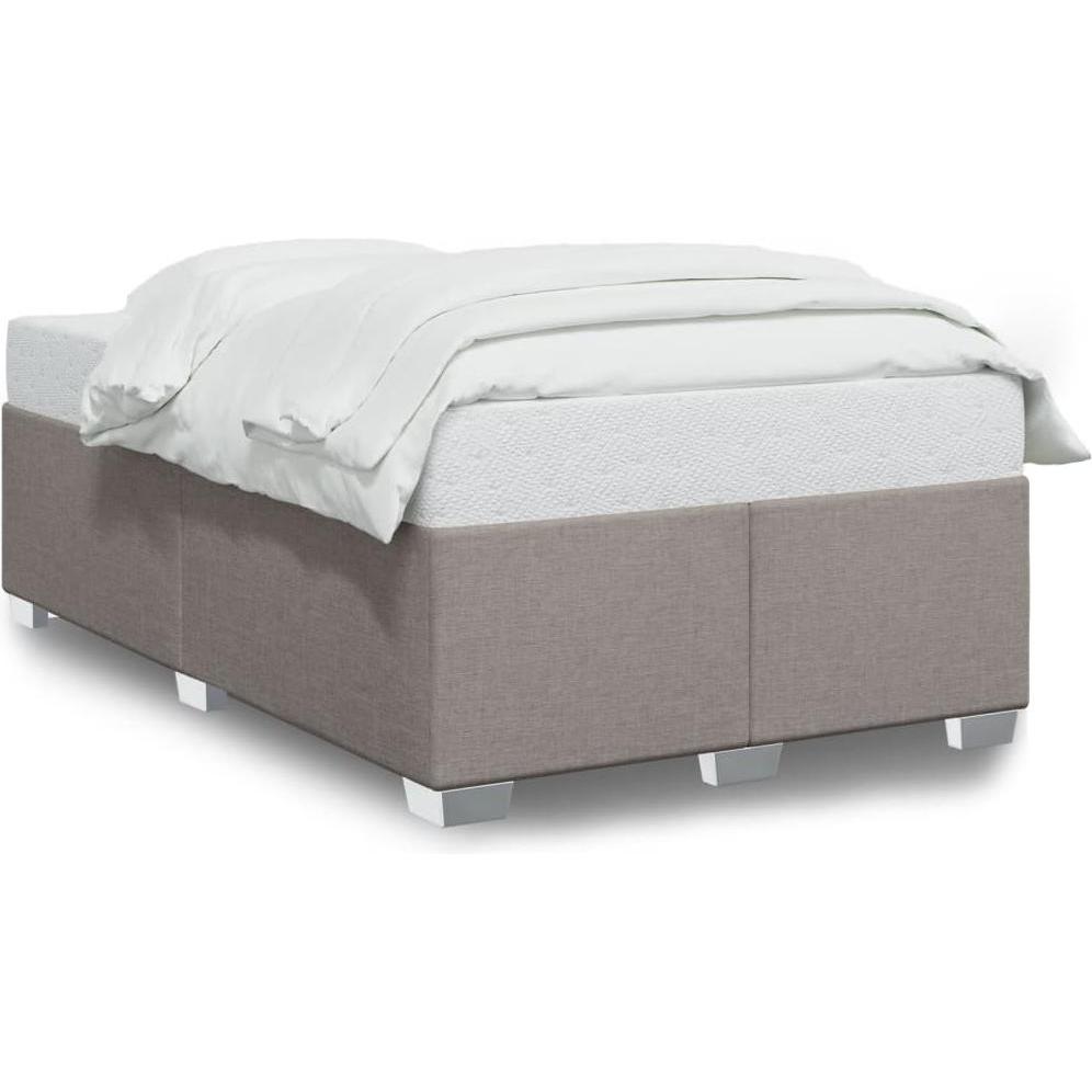 VidaXL, Bett, Bettgestell Stoff (120 x 200 cm)