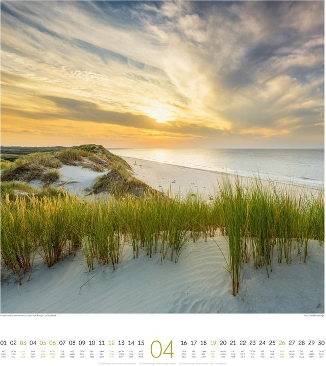 Image du produit Lichtblicke Kalender 2026 (48 x 54 cm, Couverture rigide, Allemand, Anglais, Français)