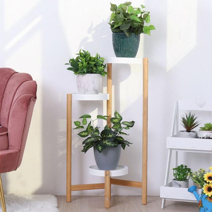 Actual product image Hermex Flower Stand Plant Stand Shelf Holder Stair Rack Flower Table