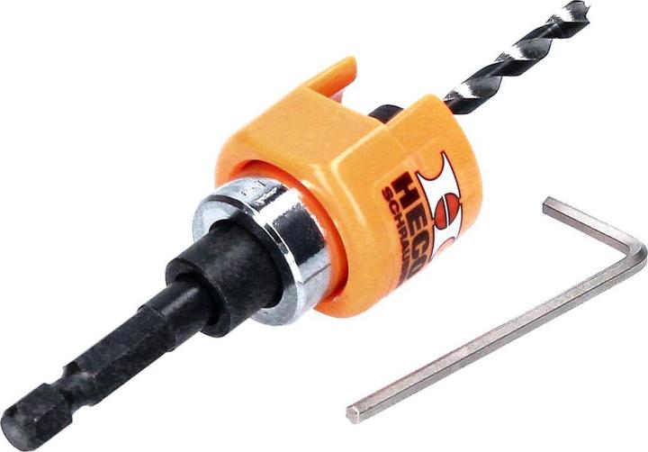 Produktbild Heco Terrassendielen Bohrer 5 mm HSS mit Senkkopf und Anschlag für Holz ( 47375 ) (4 mm)