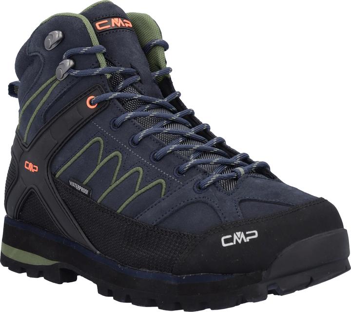 CMP Campagnolo Mens Moon Mid Trekking Shoe WP B.Blue-Bag Gr. 45 (31Q4797-16MM) (45)