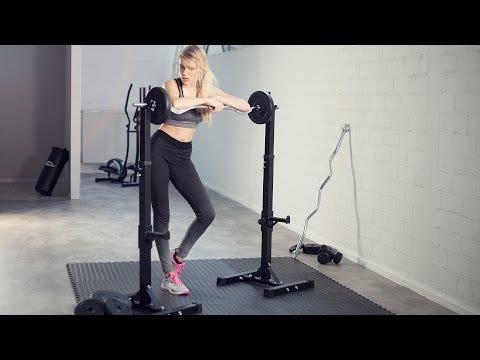 Produktbild tectake Langhantelständer