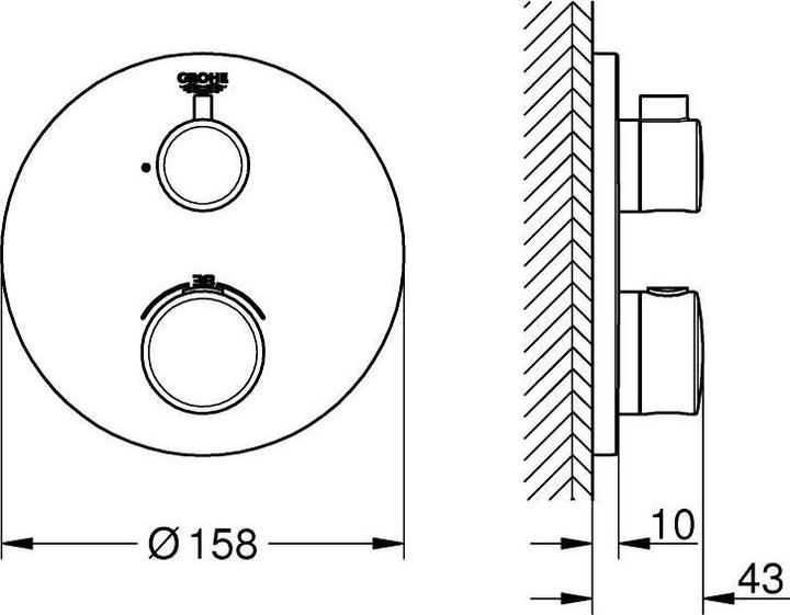 Produktbild Grohe 1022122430