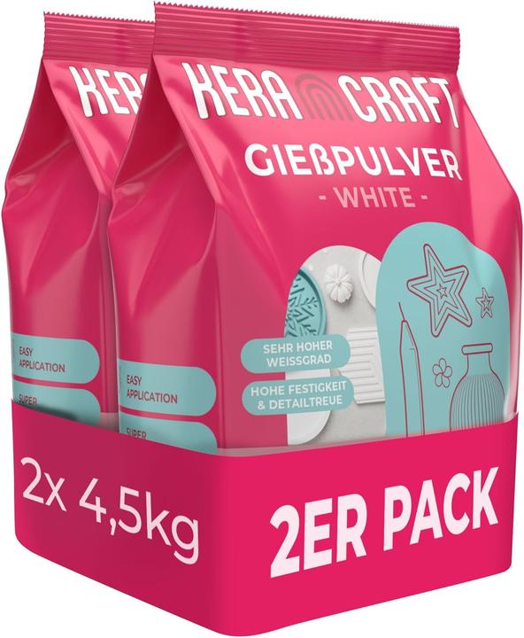 Produktbild Keracraft 2er Set Reliefgiesspulver