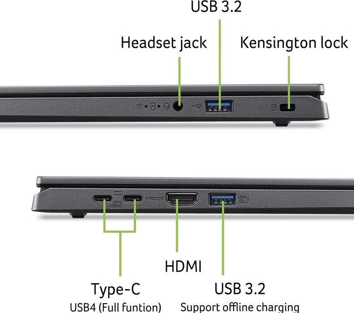 Actual product image Acer Aspire 15 (15.60", AMD Ryzen 7 8840HS, 16 GB, 1000 GB, CH)