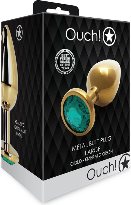 Produktbild Ouch! Round Gem Butt Plug