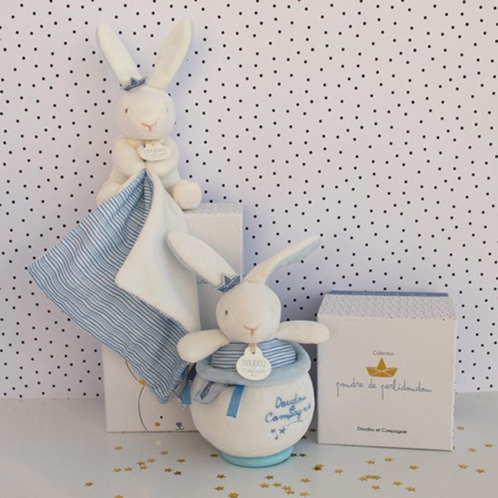 Image du produit Doudou et Compagnie Lapin marin