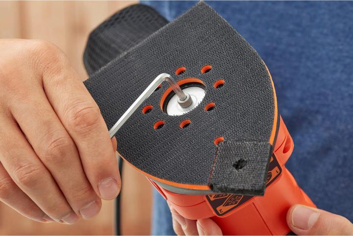 Actual product image Black & Decker B&D 4in1 Multisander BEW200KQS (Multi sanders, 200 W)