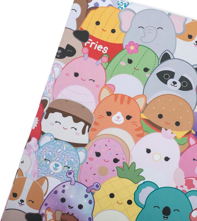 Actual product image Squishmallows Characters Gift Wrap Sheets (2x)