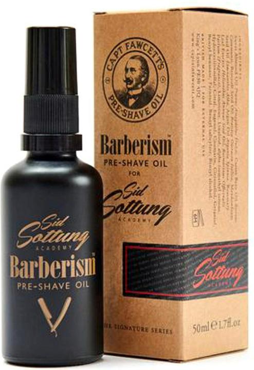 Image du produit Captain Fawcett Capt. Fawcett Care - Sid Sottung's Barberism Pre-Shave Oil (50 ml, Huile de rasage)