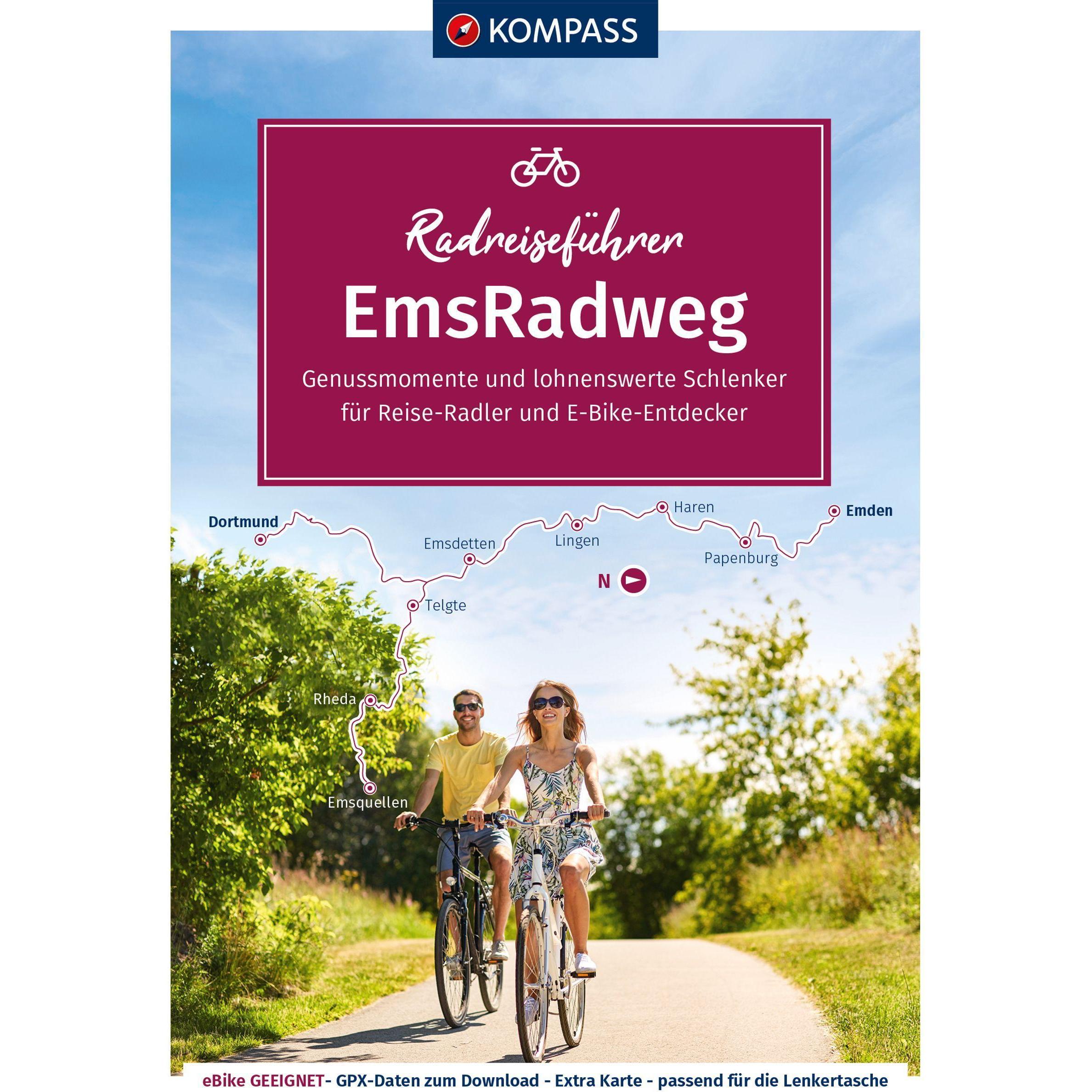 RadReiseFührer Emsradweg, Ratgeber von Kompass