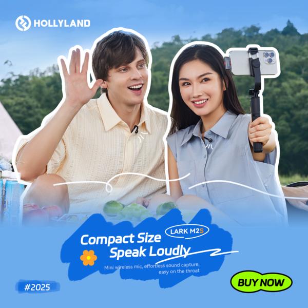 Produktbild Hollyland - Lark M2S Ultimate Combo Wireless Microphone