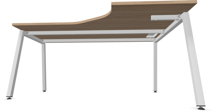 Produktbild Narbutas Nova A Eckschreibtisch Rechts (1600 x 1200 x 740 mm)
