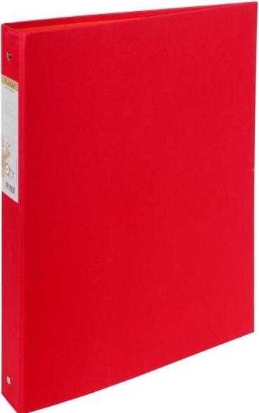 Image du produit Exacompta Classeur à anneaux, 2 anneaux mécaniques, DIN A4, rouge (A4, 40 mm)