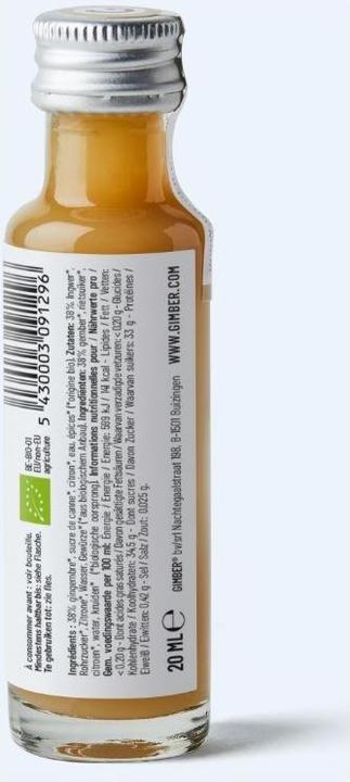 Produktbild Gimber N°1 Original (1 x 2 cl)