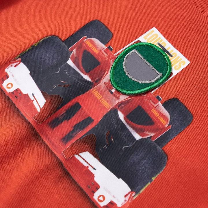 Immagine prodotto VidaXL Camicia da bambino a maniche lunghe arancione 104,Materiale: 100 (104)