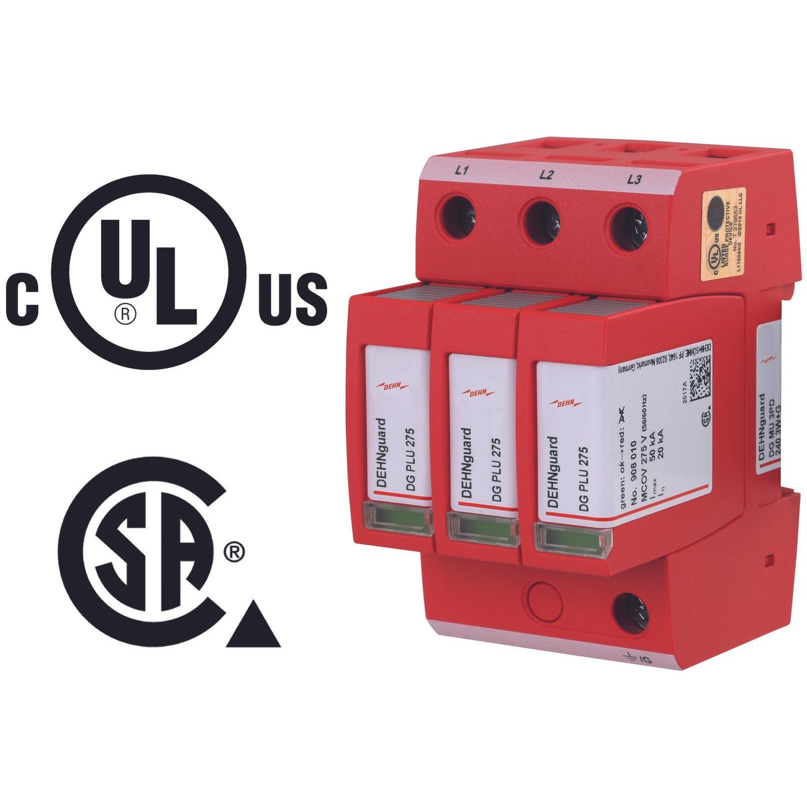 Dehn, Protezione contro le sovratensioni, DG MU 3PD 240 3W+G