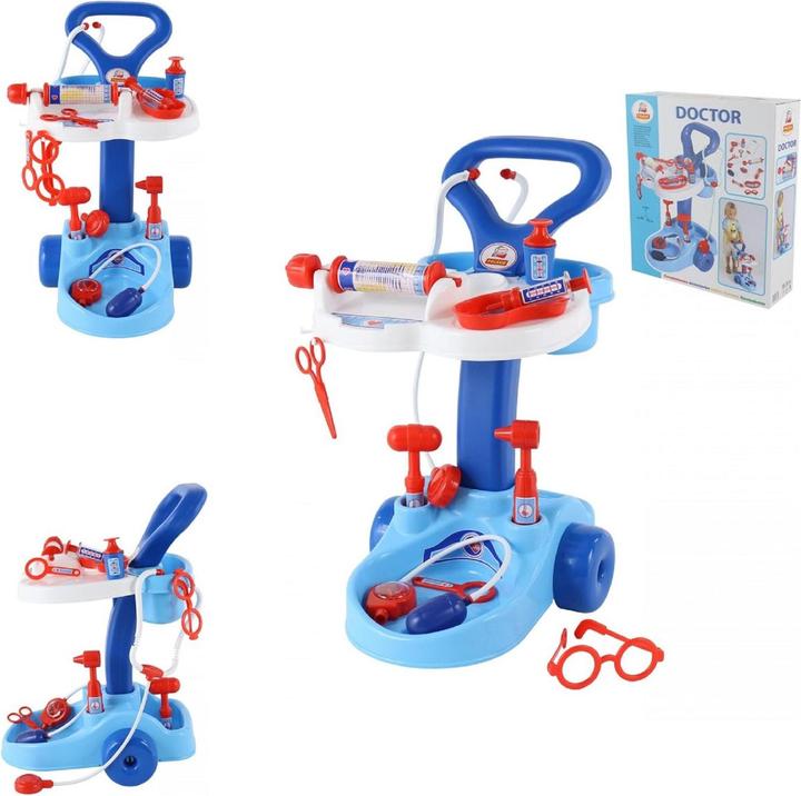 Produktbild Polesie Kinder Arzt-Set mit Wagen