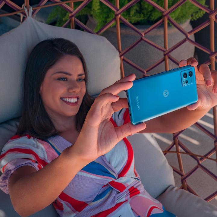 Image du produit Motorola Moto G72 (128 Go, Bleu polaire, 6.55", Double SIM hybride, 4G)