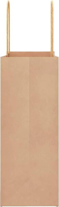 Immagine prodotto VidaXL Sacchetti di carta kraft 50 pezzi con manico marrone 22x11x28 cm (Borsa da regalo, 50 x)