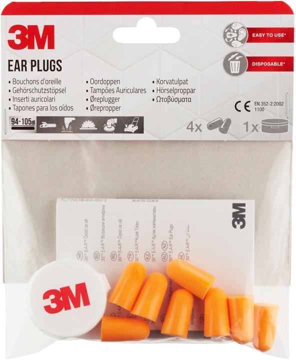 Productafbeelding 3M Gehoorbeschermingspluggen, oranje (8 x)