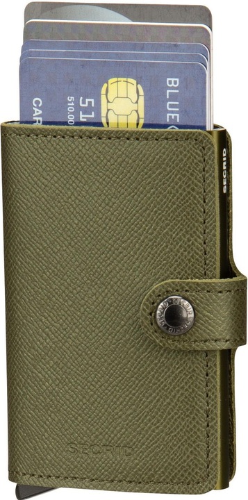 Actual product image Secrid Mini wallet Crisple Mini kelp