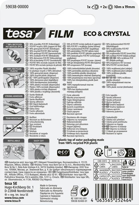 Produktbild tesa Klebeband 2 Rollen