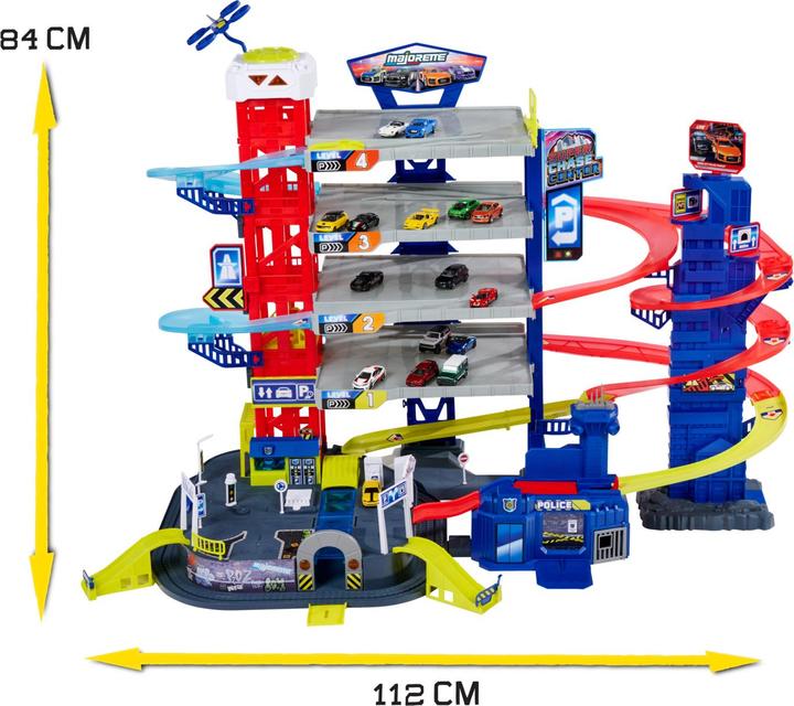 Image du produit Majorette Super Chase Center+5 vehicles