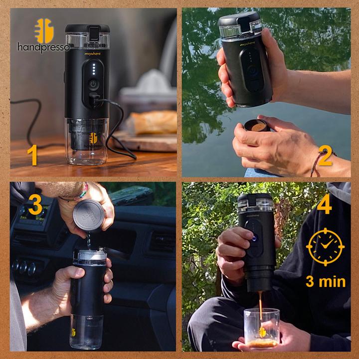 Immagine prodotto Handpresso Caffettiera da viaggio E-Presso Set 110 ml (0.09 l)