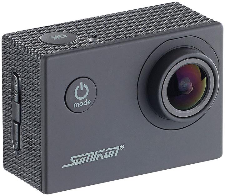 Actual product image Somikon Entry-level 4K action cam incl. underwater housing (30p, Wi-Fi)