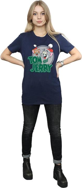 Image du produit Tom & Jerry - T-shirt CHRISTMAS GREETINGS - Femme (XL)