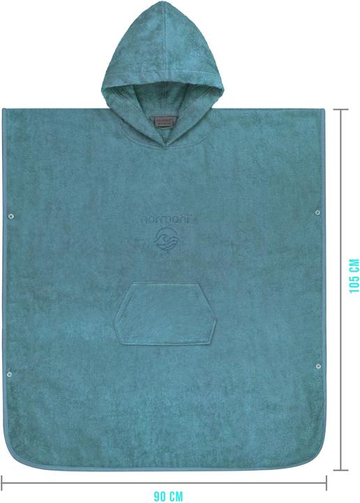 Image du produit Normani Poncho de bain en coton bio Sitra - 9617