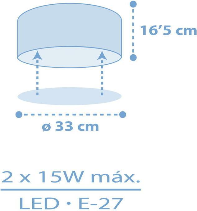 Produktbild Dalber STAR Light BLUE (E27)
