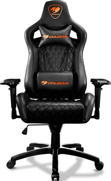 Produktbild Cougar Armor S Black 3MASBNXB.0001 Gaming chair ARMOR S Black/ Adjustable Design/Black/Black