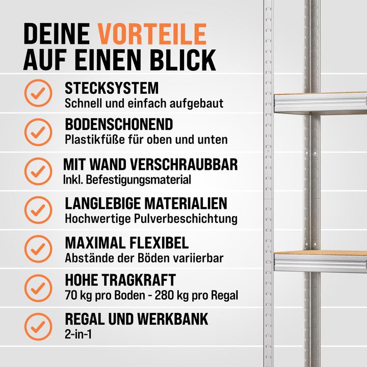 Produktbild Monzana Schwelastregal