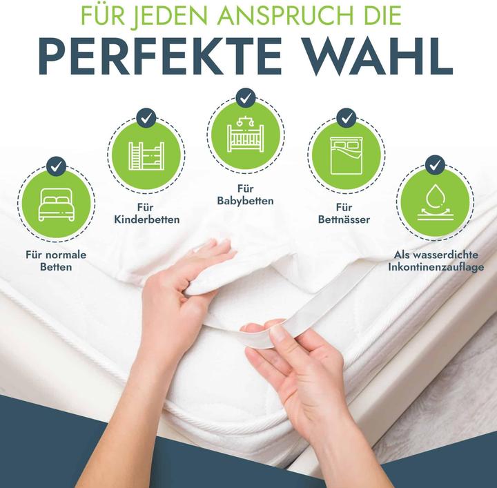 Actual product image Mara Vital Mattress protector without crackling (160 x 220 cm)